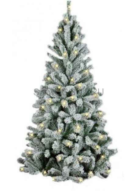 Искусственная елка Royal Christmas Flock Tree Promo Warm LED 210см.